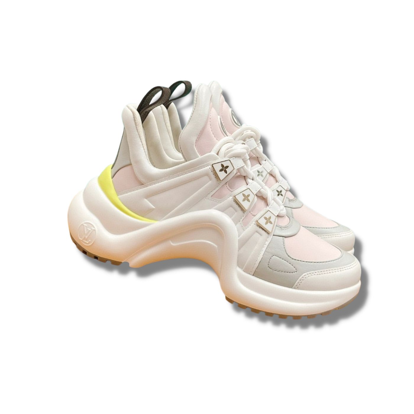 lv archlight sneaker pink