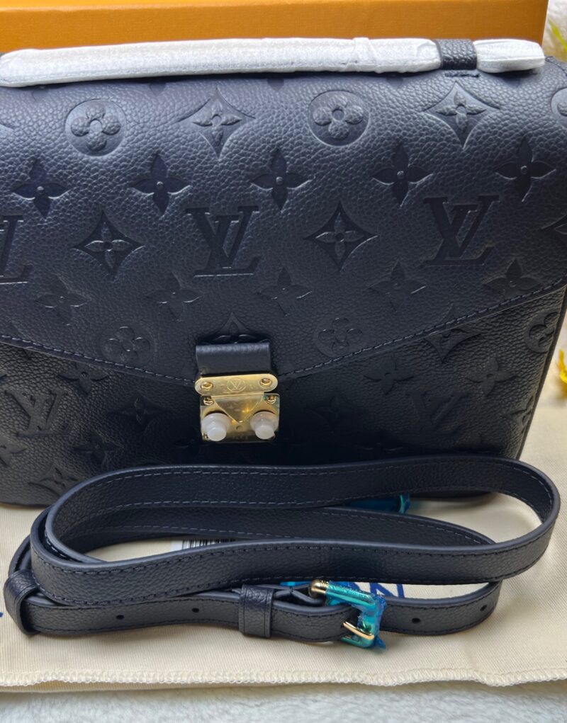 [True-to-ORIGINAL] Louis Vuitton Pochette Métis Navy Blue For Women 25cm/9.8in - M47142