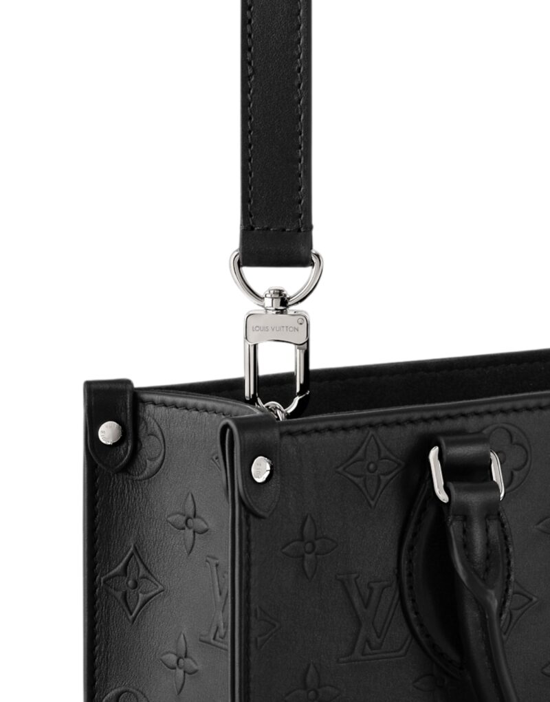 Louis Vuitton OnTheGo PM Handbag Black For Women 9.8in/25cm M14576