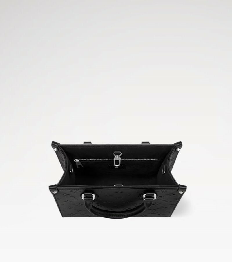 Louis Vuitton OnTheGo PM Handbag Black For Women 9.8in/25cm M14576