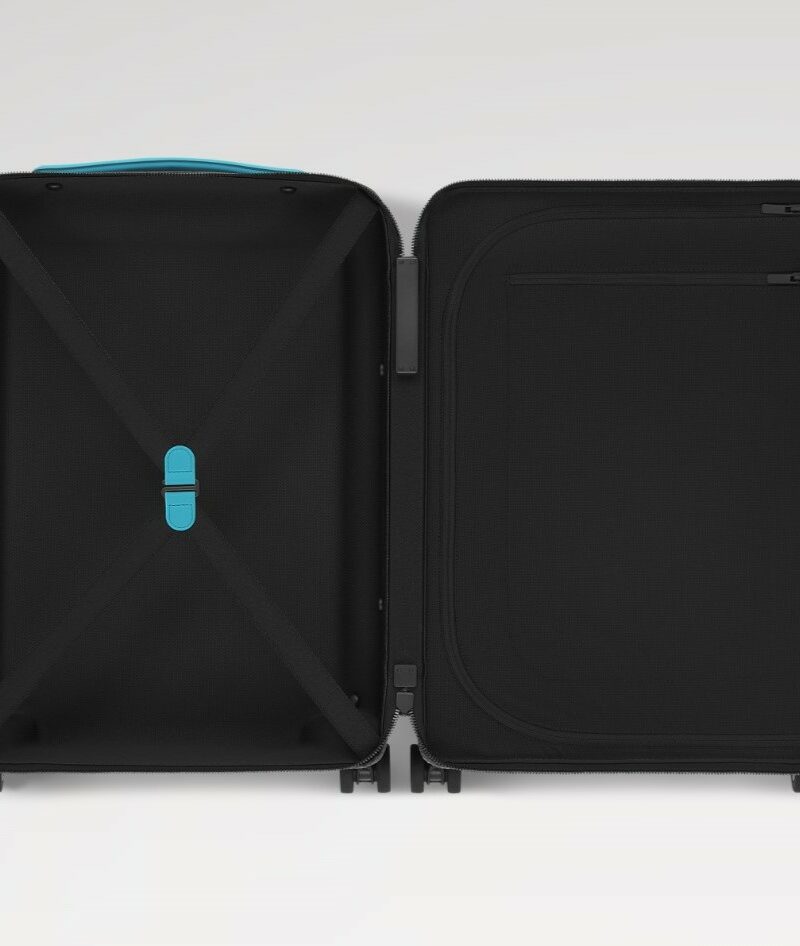Louis Vuitton Horizon 55 Suitcase Turquoise And Grey 21.7in/55cm M11479