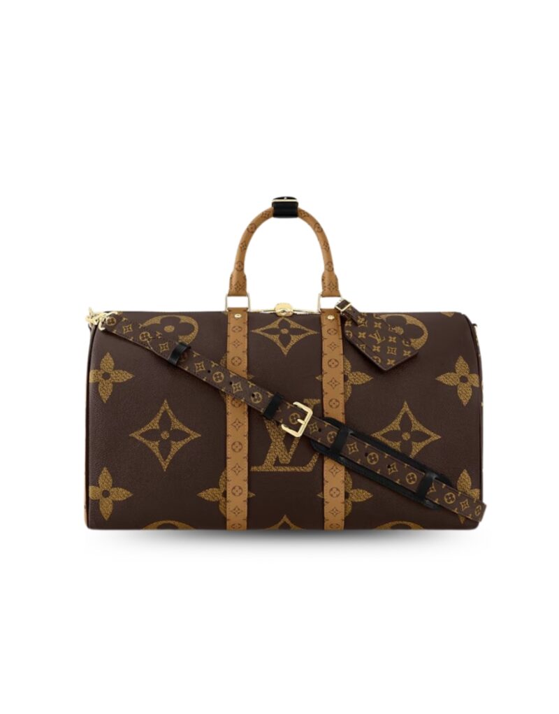 Louis Vuitton Keepall Bandoulière 45 Brown 17.7in/45cm M47211
