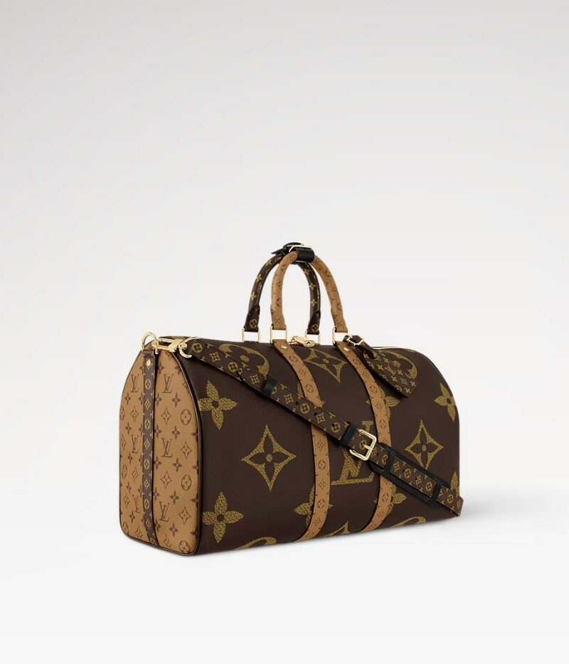 Louis Vuitton Keepall Bandoulière 45 Brown 17.7in/45cm M47211