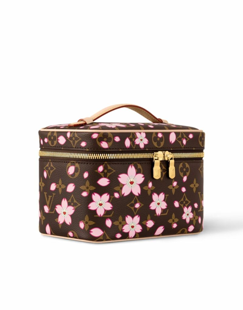 Louis Vuitton LV x Murakami Nice Mini Sakura Brown For Women 20cm/7.9in - M14181