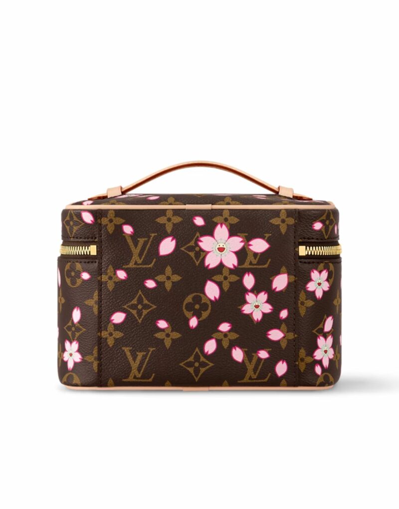 Louis Vuitton LV x Murakami Nice Mini Sakura Brown For Women 20cm/7.9in - M14181