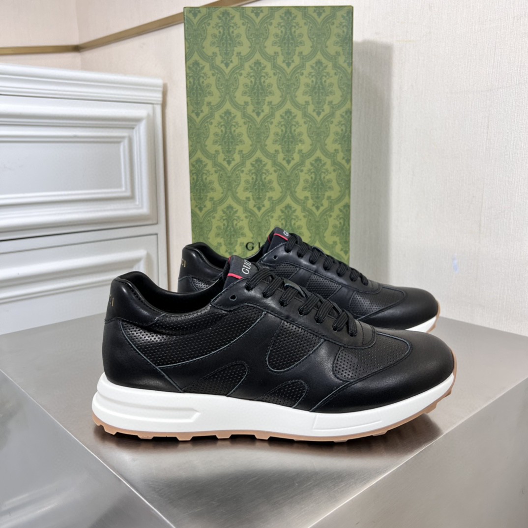 mens gucci black sneakers